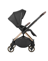 Комбинирана Количка 2В1 С Кош За Новородено Lanah Black --- BebeMama