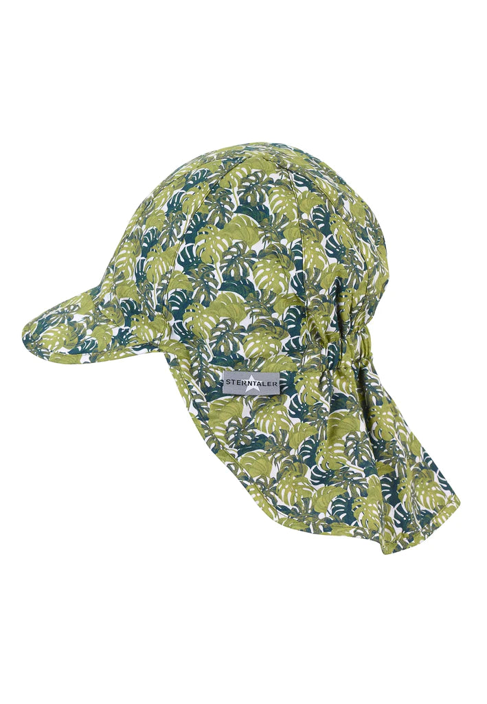 Двулицева Шапка С Козирка И Платка На Врата, Uv50+, 55 См. 4 6 Г. Sterntaler