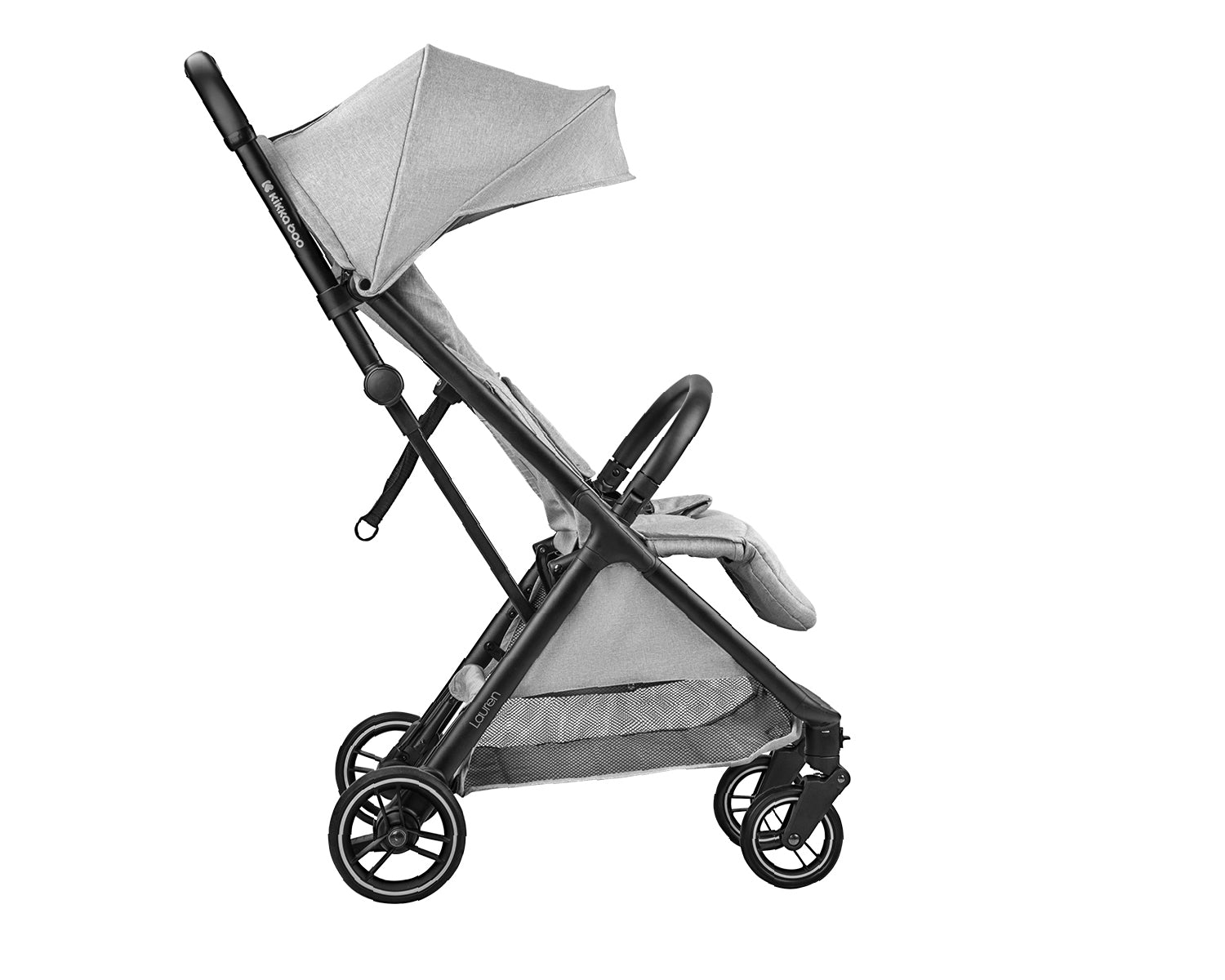 Лятна Количка С Автоматично Сгъване Lauren Light Grey Kikkaboo