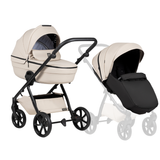 Uno 6+ Leather Бебешка Количка 2в1 151 Latte Tutis