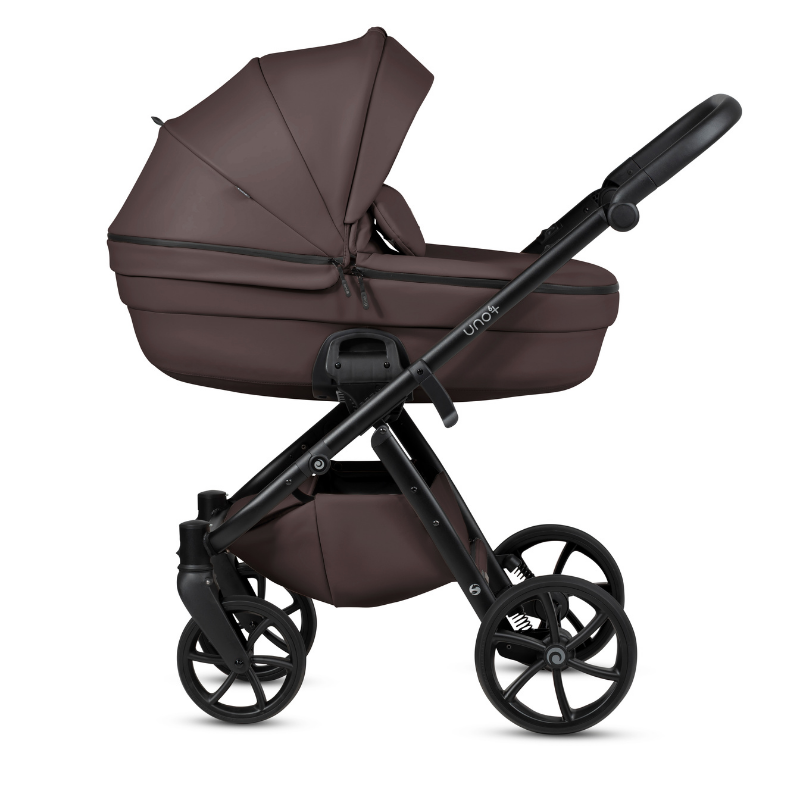 Uno 6+ Leather Бебешка Количка 2в1 177 Cioccolata Tutis