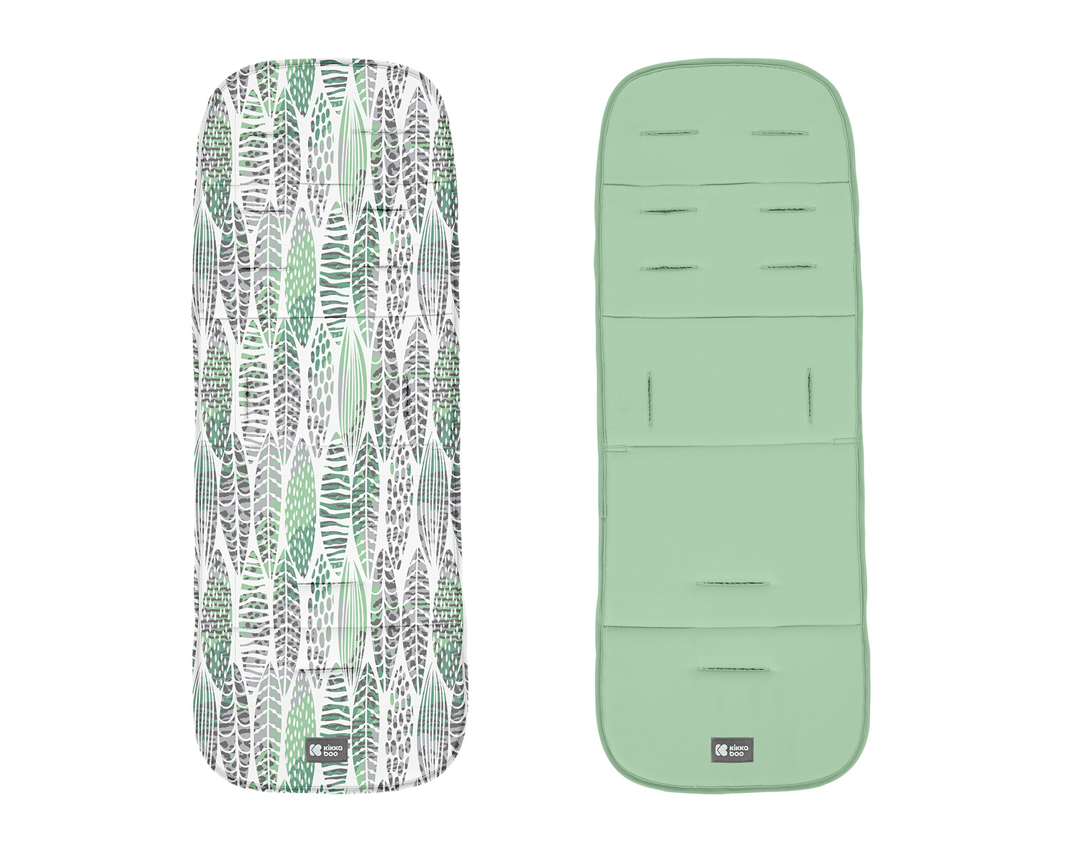 Подложка За Количка Leaves Mint --- BebeMama