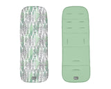 Подложка За Количка Leaves Mint --- BebeMama