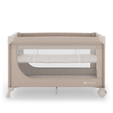 Leody Up Сгъваема Бебешка Кошара С Аксесоари Beige Kinderkraft