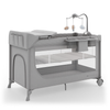 Leody Up Сгъваема Бебешка Кошара С Аксесоари Grey Kinderkraft