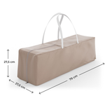 Leody Up Сгъваема Бебешка Кошара Beige Kinderkraft
