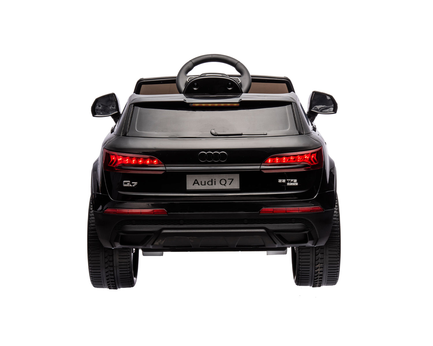 Акумулаторна Кола Licensed Audi Q7 2023 Black + Батерия 12V/7Ah