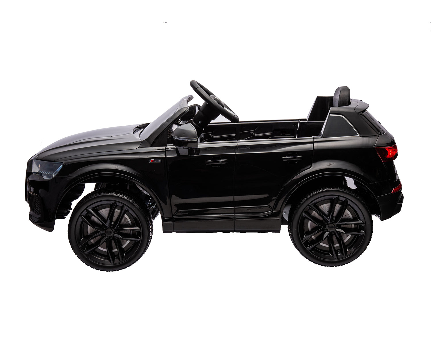 Акумулаторна Кола Licensed Audi Q7 2023 Black + Батерия 12V/7Ah
