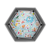 Бебешка Кошара За Игра Roel Grey Multicolor 4366 Lionelo