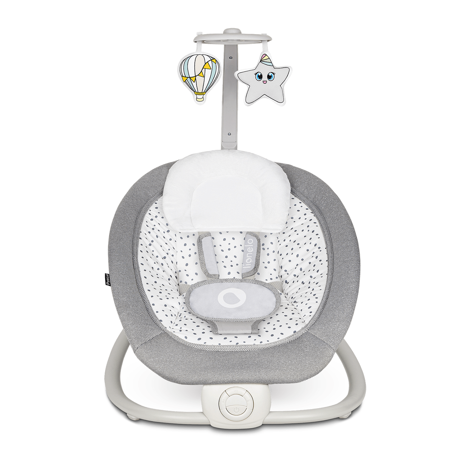 Бебешки Шезлонг Pascal Grey Dove 2129 Lionelo