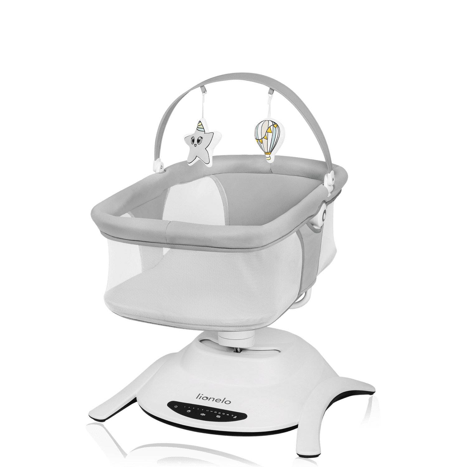 Електрическа Люлка И Шезлонг Bella Set Grey Concrete 3291 Lionelo