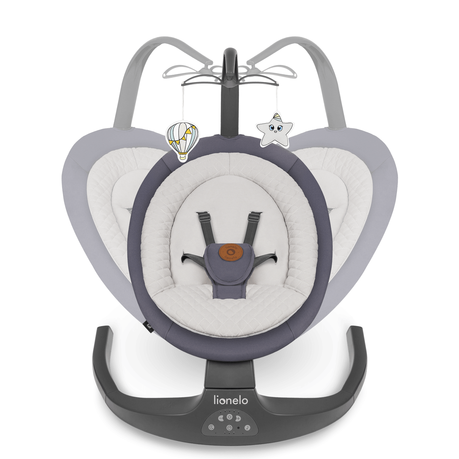 Електрическа Люлка Ralf Grey Graphite 4618 Lionelo