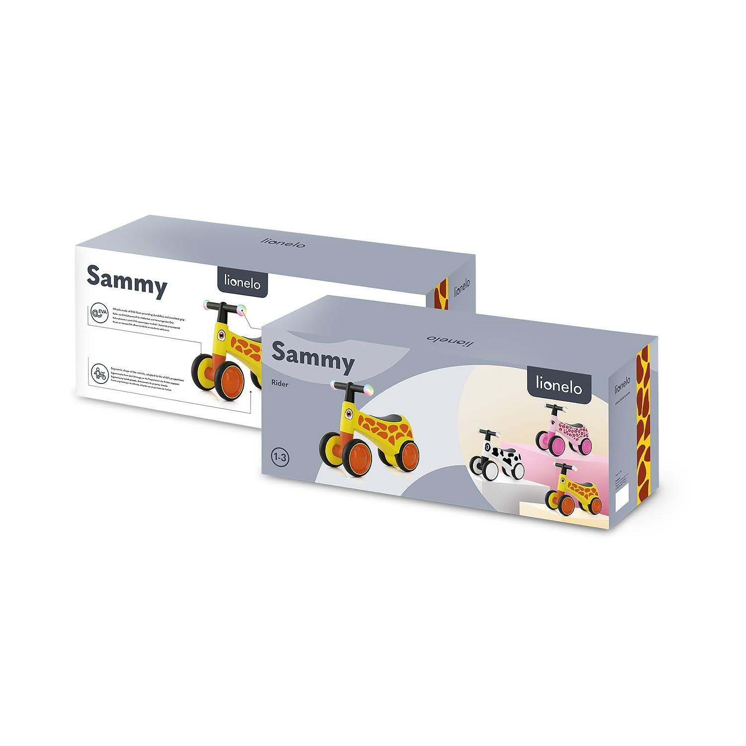 Мини Колело За Баланс Sammy Yellow Honey 4953 Lionelo