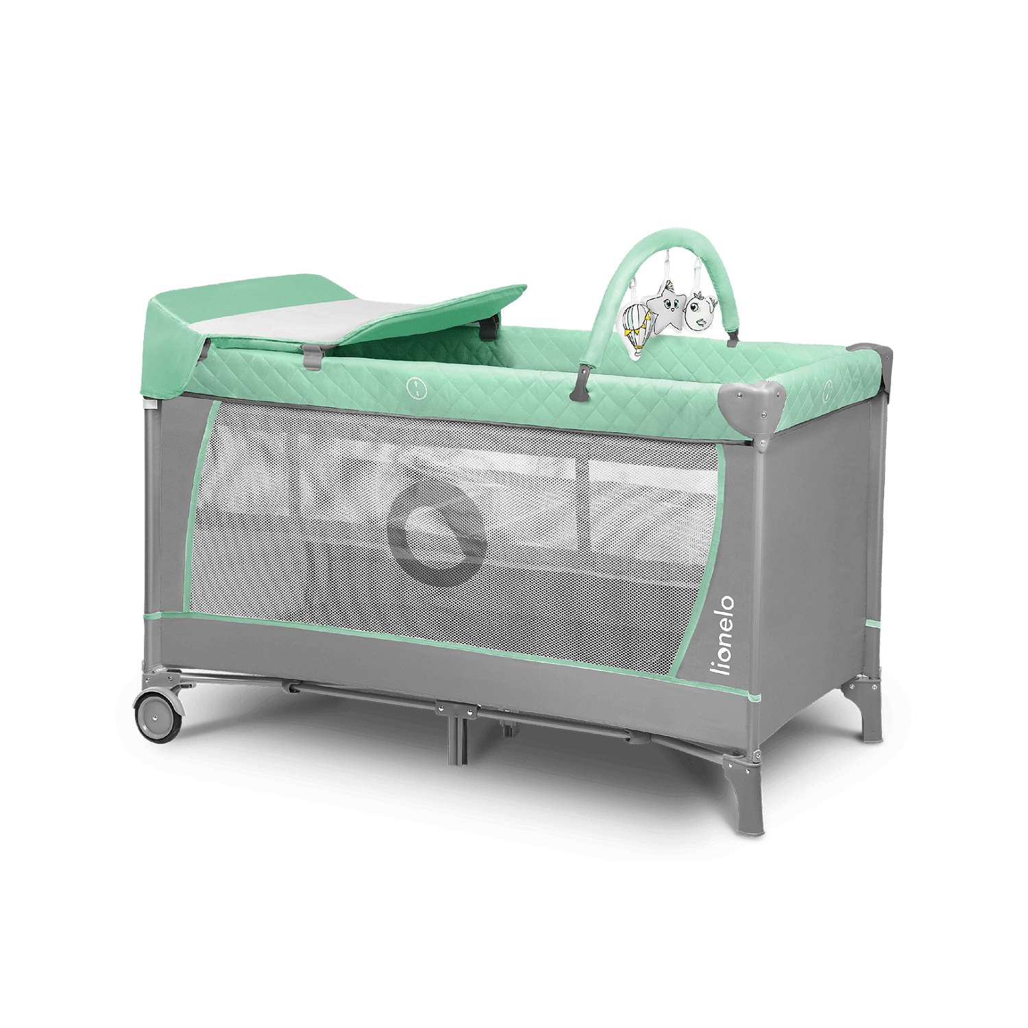 Сгъваема Кошара 2 Нива Flower Turquoise 8784 Lionelo