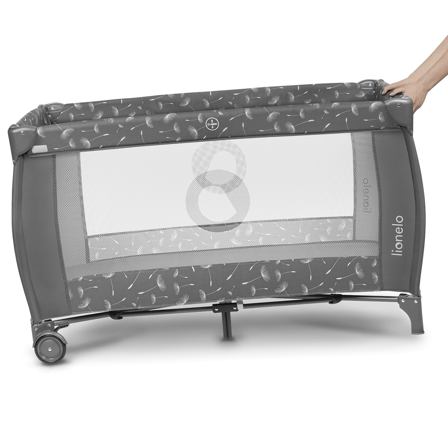 Сгъваема Кошара 2 Нива Sven Plus Grey Concrete 5561 Lionelo