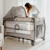 Сгъваема Кошара 2 Нива Sven Plus Grey Scandi 6209 Lionelo