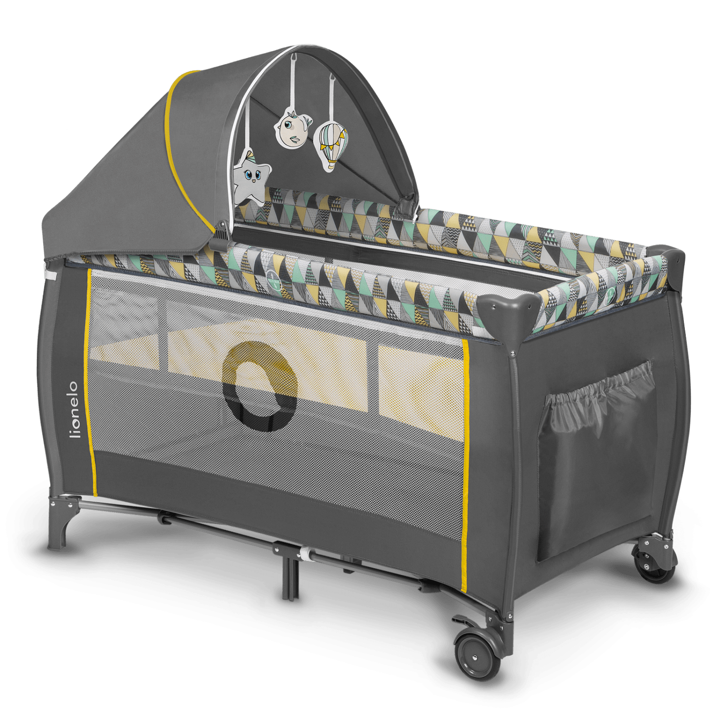 Сгъваема Кошара 2 Нива Sven Plus Yellow Scandi 6193 Lionelo