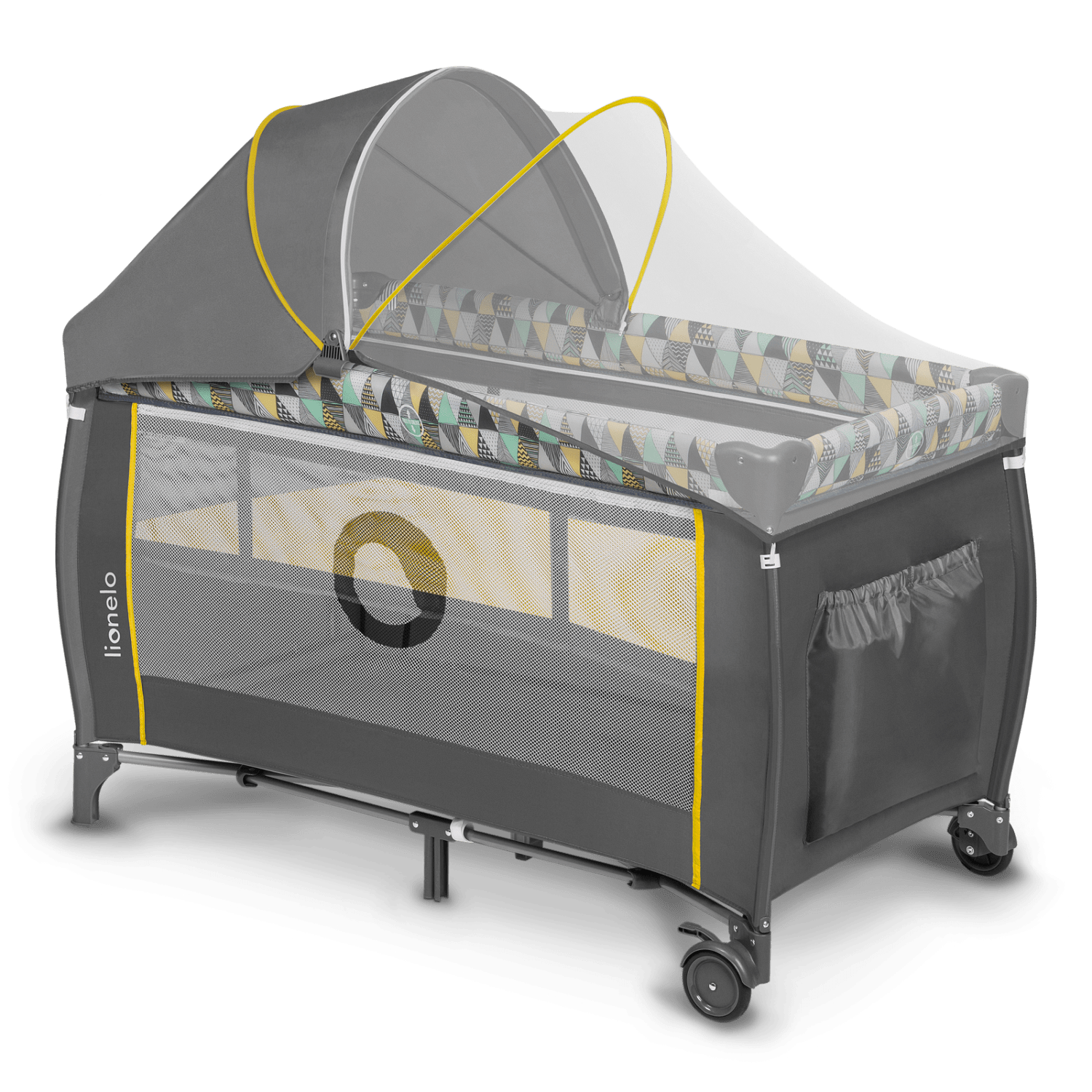 Сгъваема Кошара 2 Нива Sven Plus Yellow Scandi 6193 Lionelo