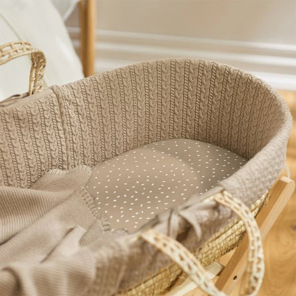 Кошница Moses Basket И Матрак Truffle The Little Green Sheep