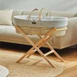Кошница За Спане Moses Basket Матрак И Поставка Bundle Dove The Little Green Sheep