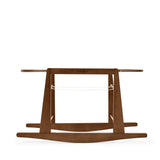 Стойка За Люлеене За Кошница За Спане Moses Basket Static Stand Walnut The Little Green Sheep