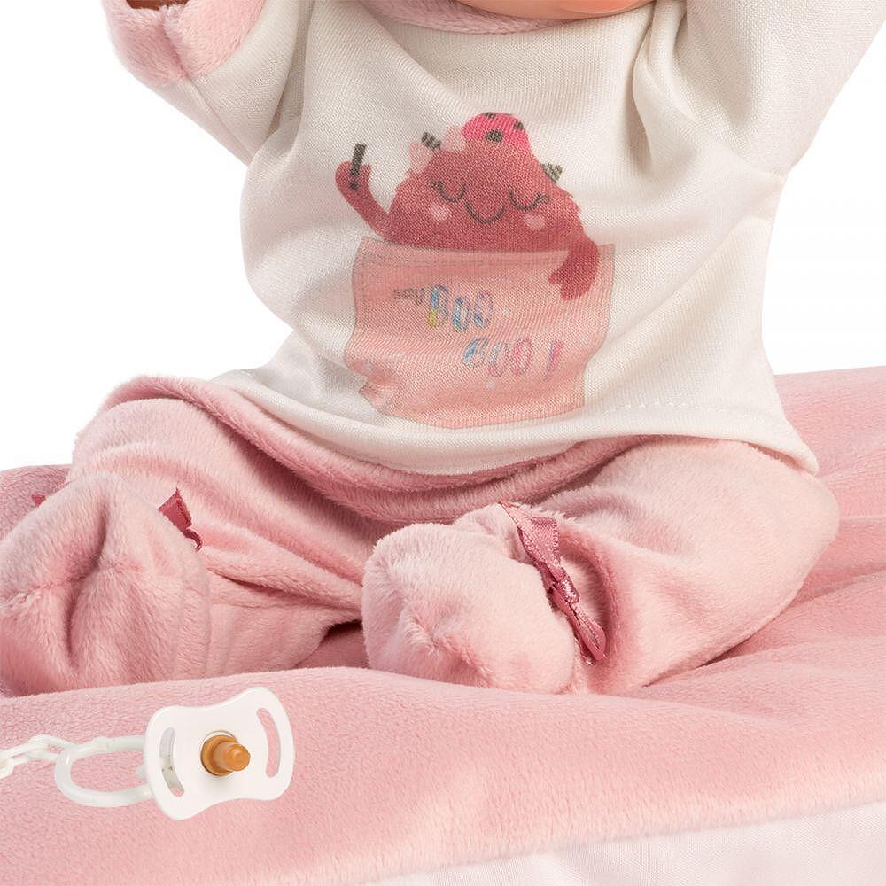 Детска Кукла Новородено Bebita Казваща Boo Boo С Аксесоари 26 См. Llorens
