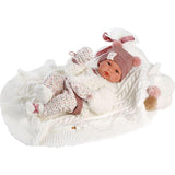 Llorens Recien Nacida Binba Toquilla Inverno Újszülött Baba 35 cm
