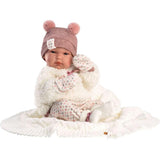 Llorens Recien Nacida Binba Toquilla Inverno Újszülött Baba 35 cm