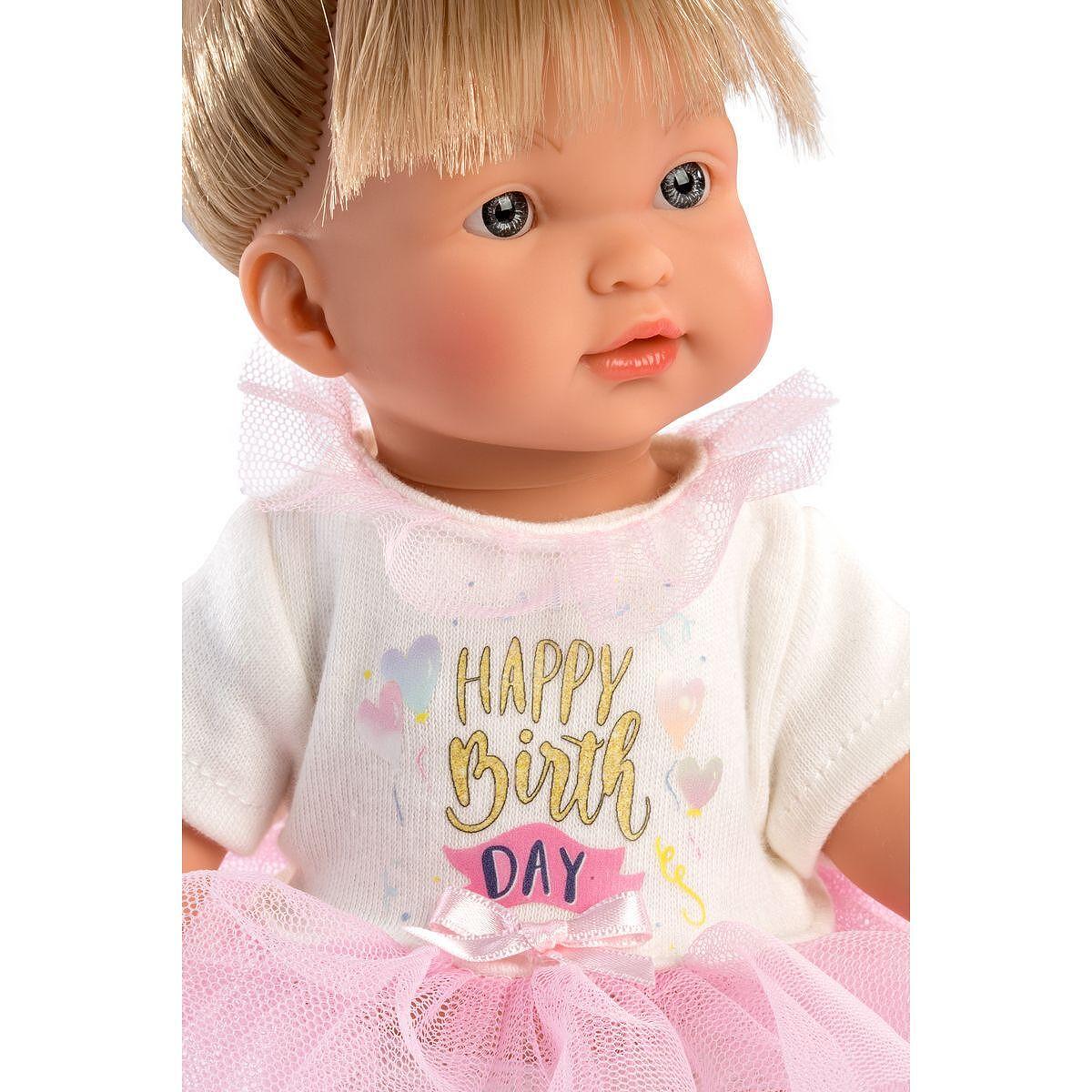 Красива Детска Кукла Valeria Happy Birthday 28 См. Llorens