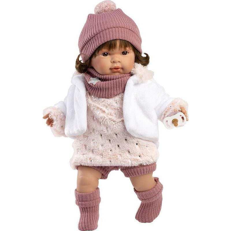 Síró Carla Llorens baba, 42 cm
