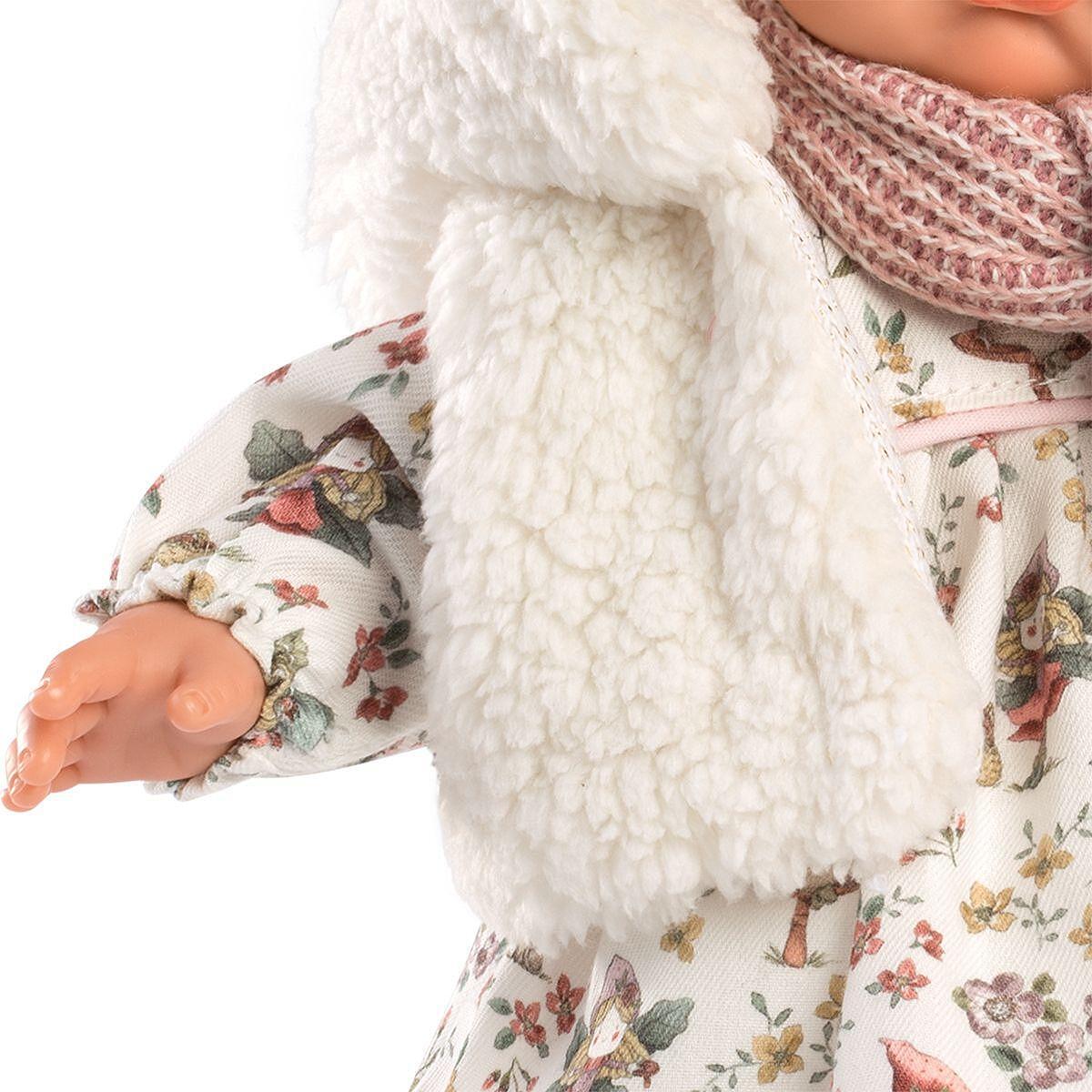Síró baba Joelle kiegészítőkkel, 38 cm-es, Llorens