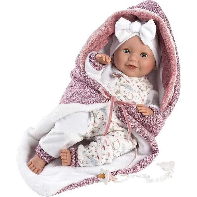 Síró újszülött babák Heidi Llorona Toquilla 42 cm. Llorens