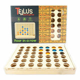 Joc de dame logic din lemn, pentru copii, 25 cm