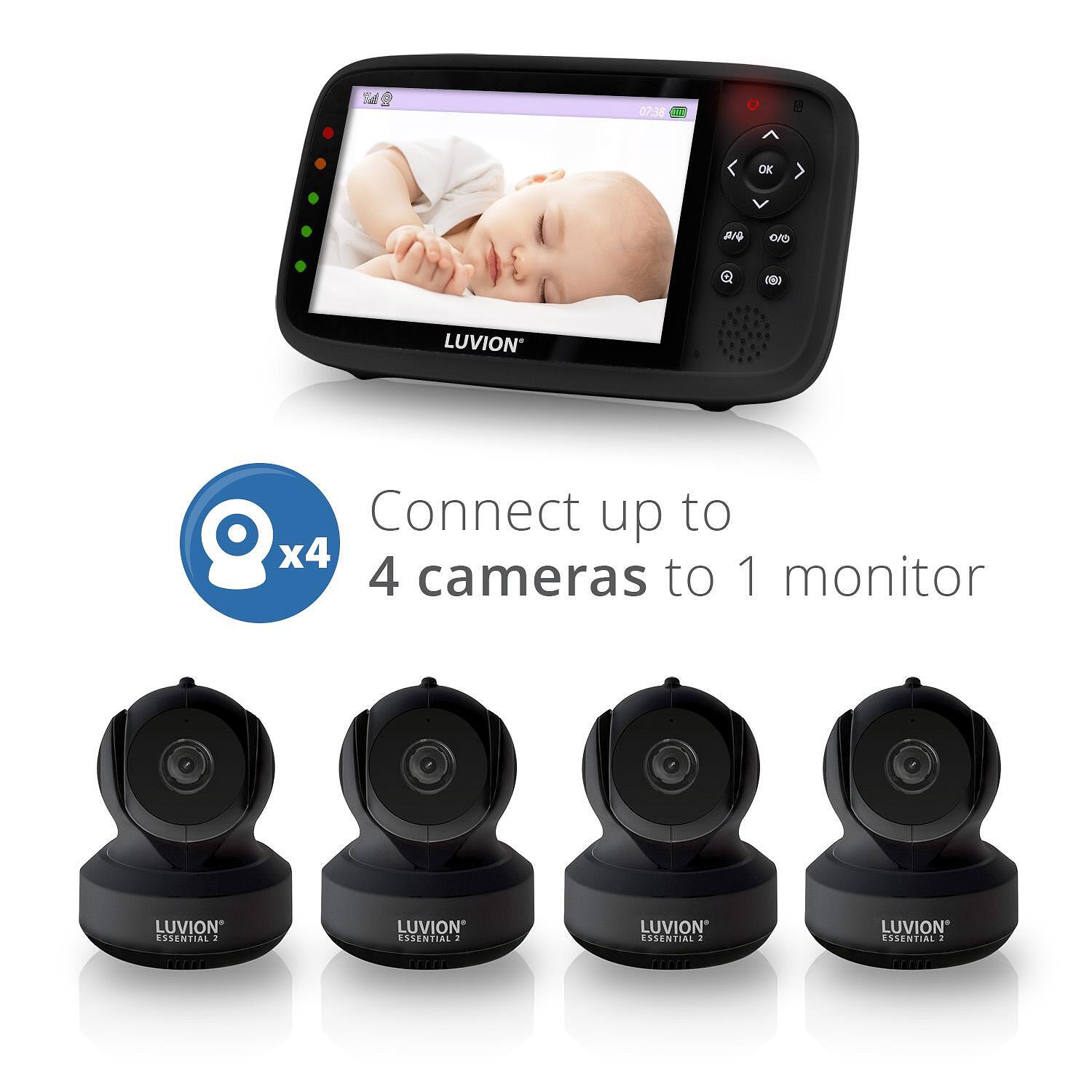 Бебешки Видеофон Essential 2 Black Luvion