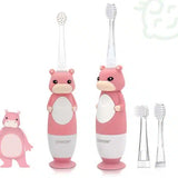 Детска Електрическа Четка За Зъби 400s Hippo Pink Luvion