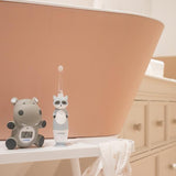 Детска Електрическа Четка За Зъби 400s Raccoon Grey Luvion