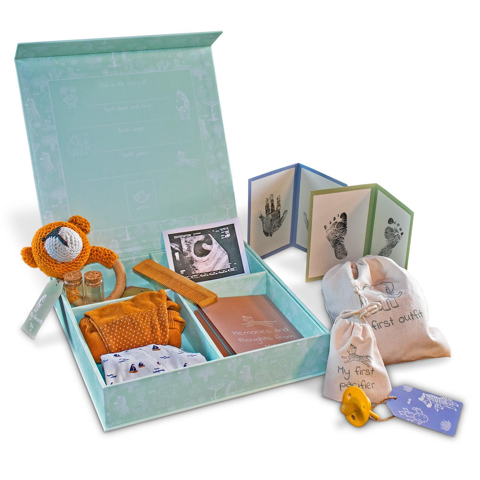 Кутия За Спомени Memory Box Green Luvion