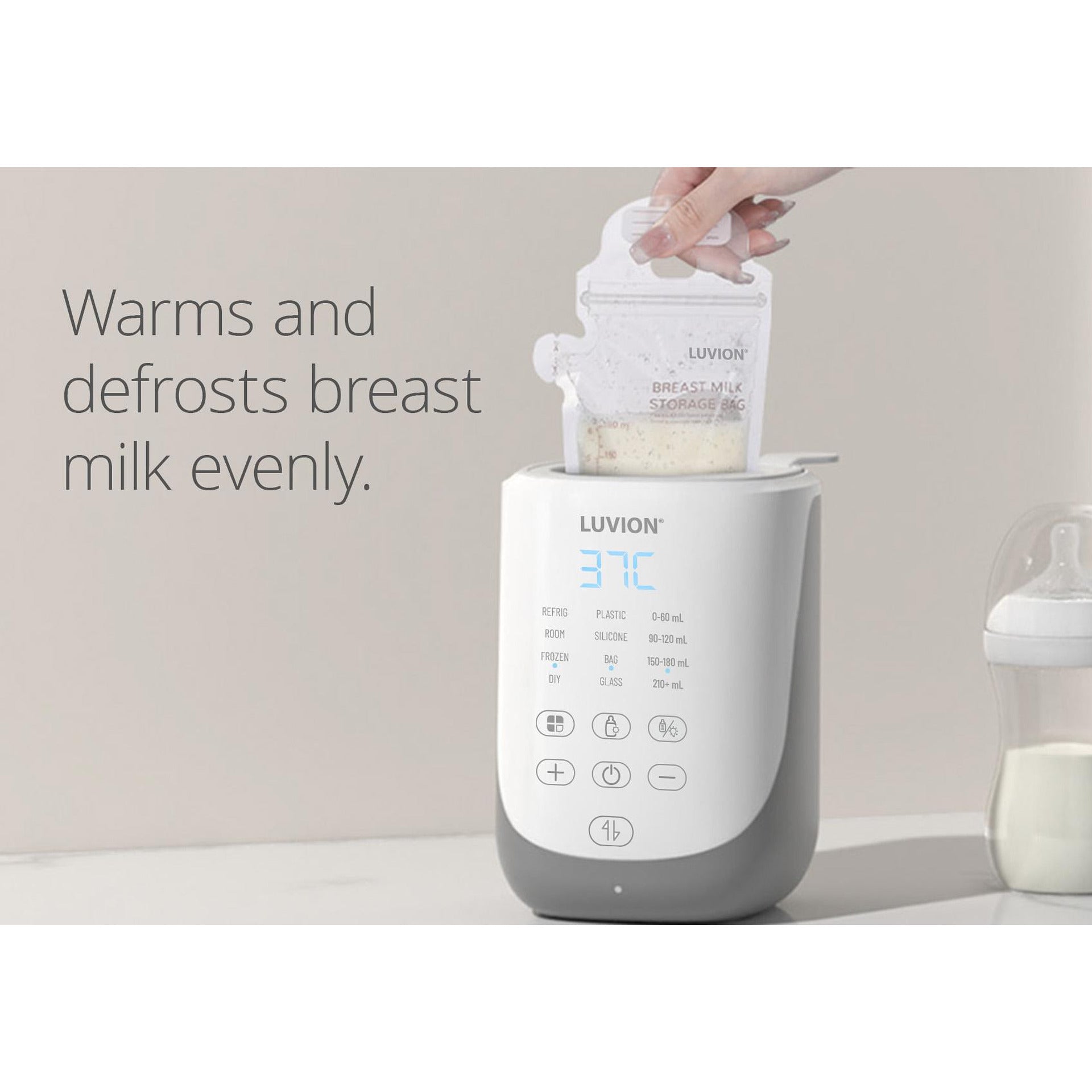 Нагревател За Бутилки Bottlewarmer Smartlift Pro Luvion