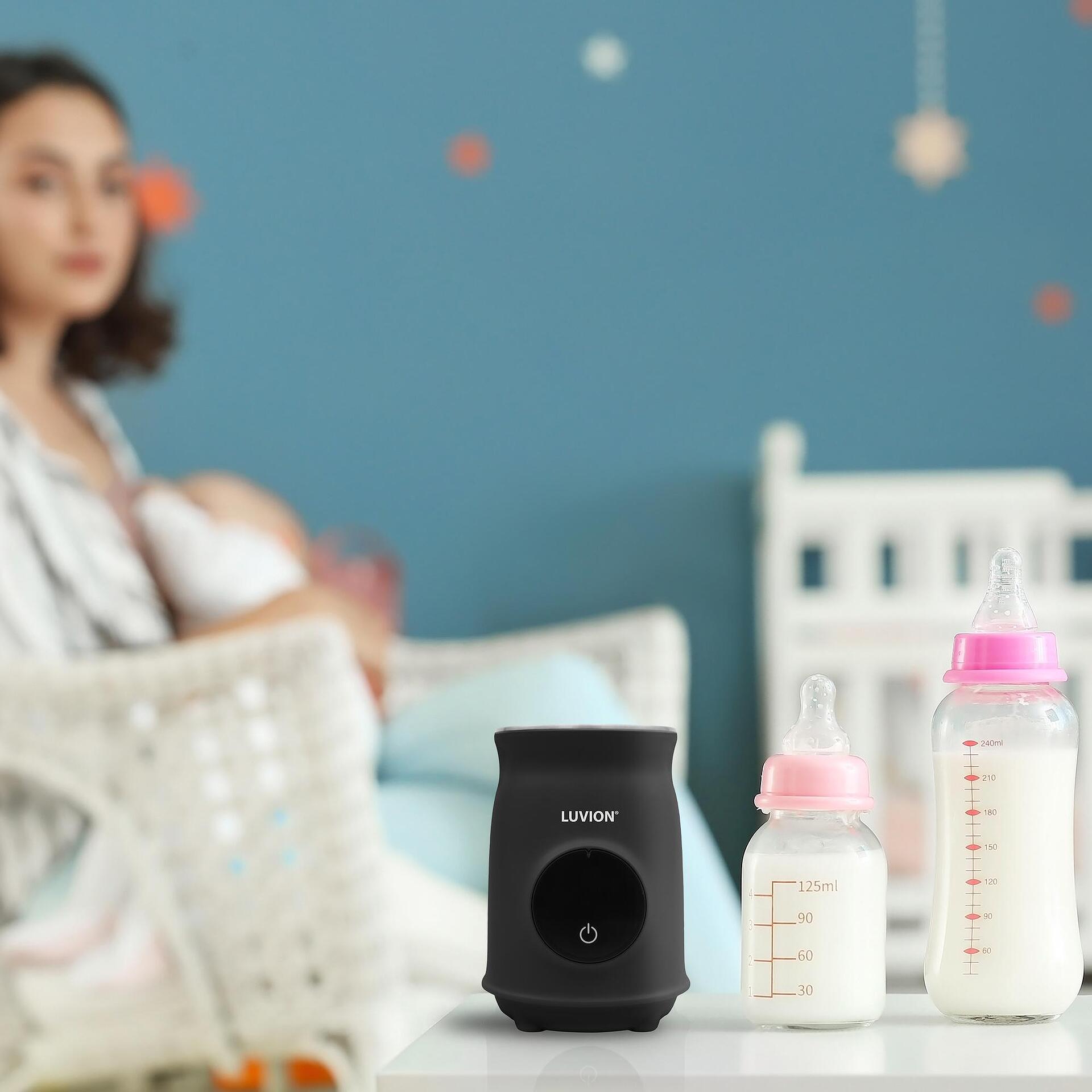 Нагревател За Бутилки Portable Bottlewarmer Ultra Black Luvion