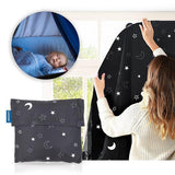 Подвижна Завеса Black Out Curtain Black Stars Luvion