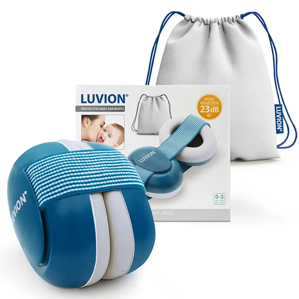 Антифон Предпазни Слушалки Baby Ear Muff Petrol Blue 0м+ Luvion