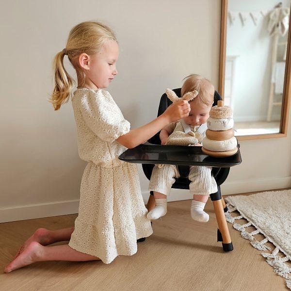 Стол За Хранене High Chair Black Luvion
