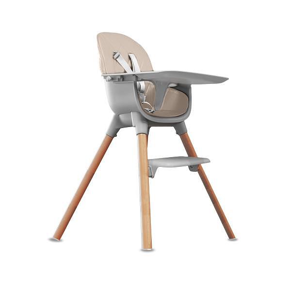Стол За Хранене High Chair Grey & Beige Luvion