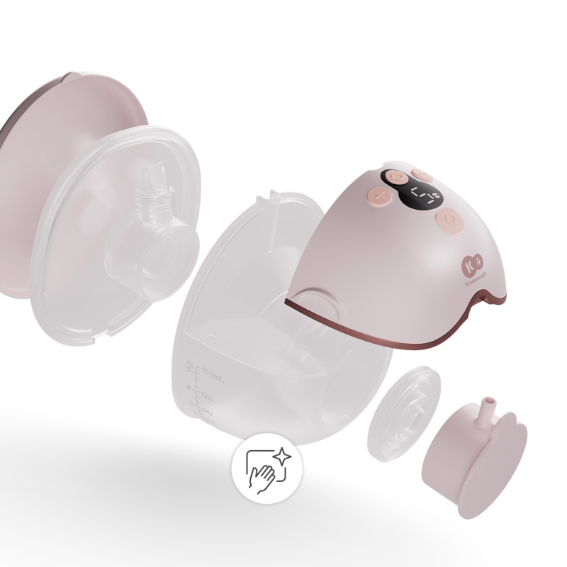 Mamaflow Единична Електрическа Помпа За Кърма Pink Kinderkraft