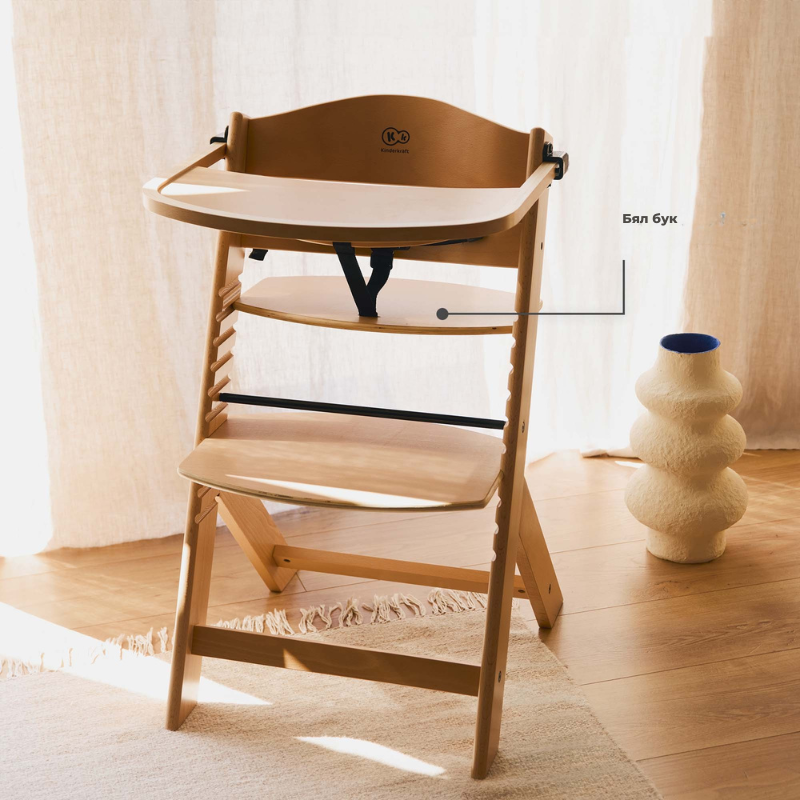 Столче За Хранене Enock Brown Kinderkraft