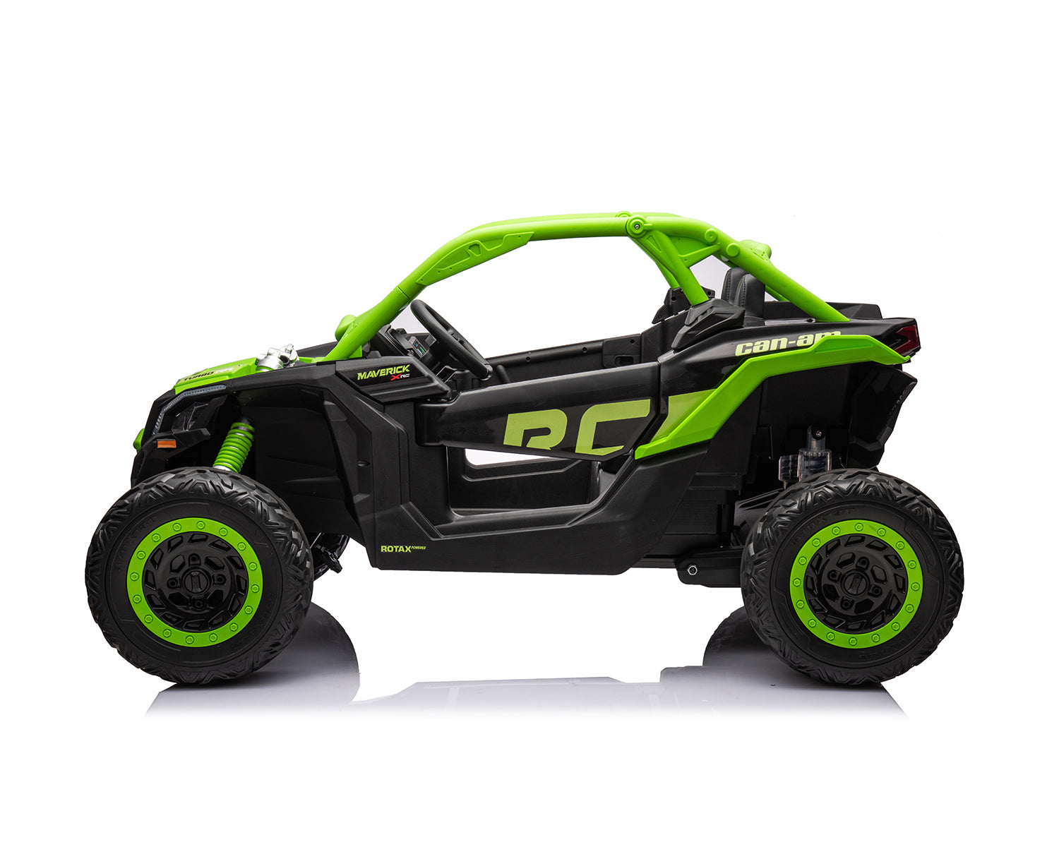 Акумулаторна Кола Licensed Can Am Maverick Green + Батерия 24V7Ah