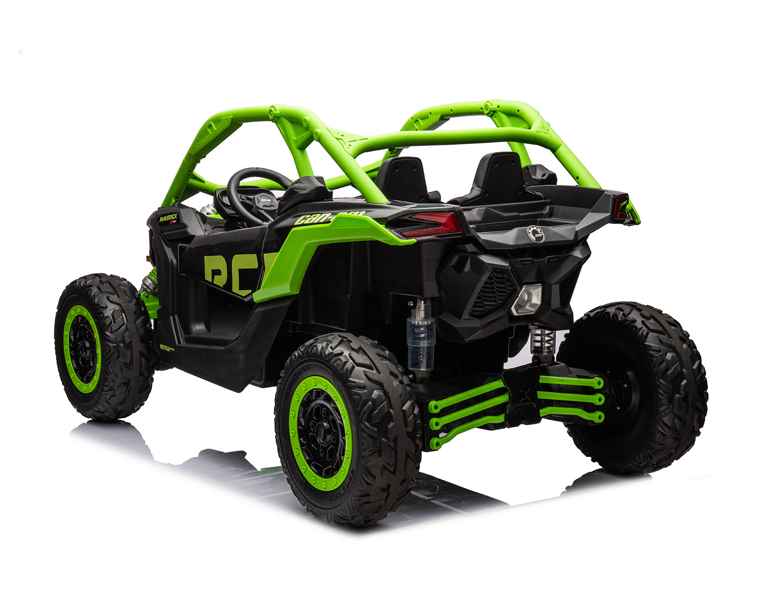 Акумулаторна Кола Licensed Can Am Maverick Green + Батерия 24V7Ah
