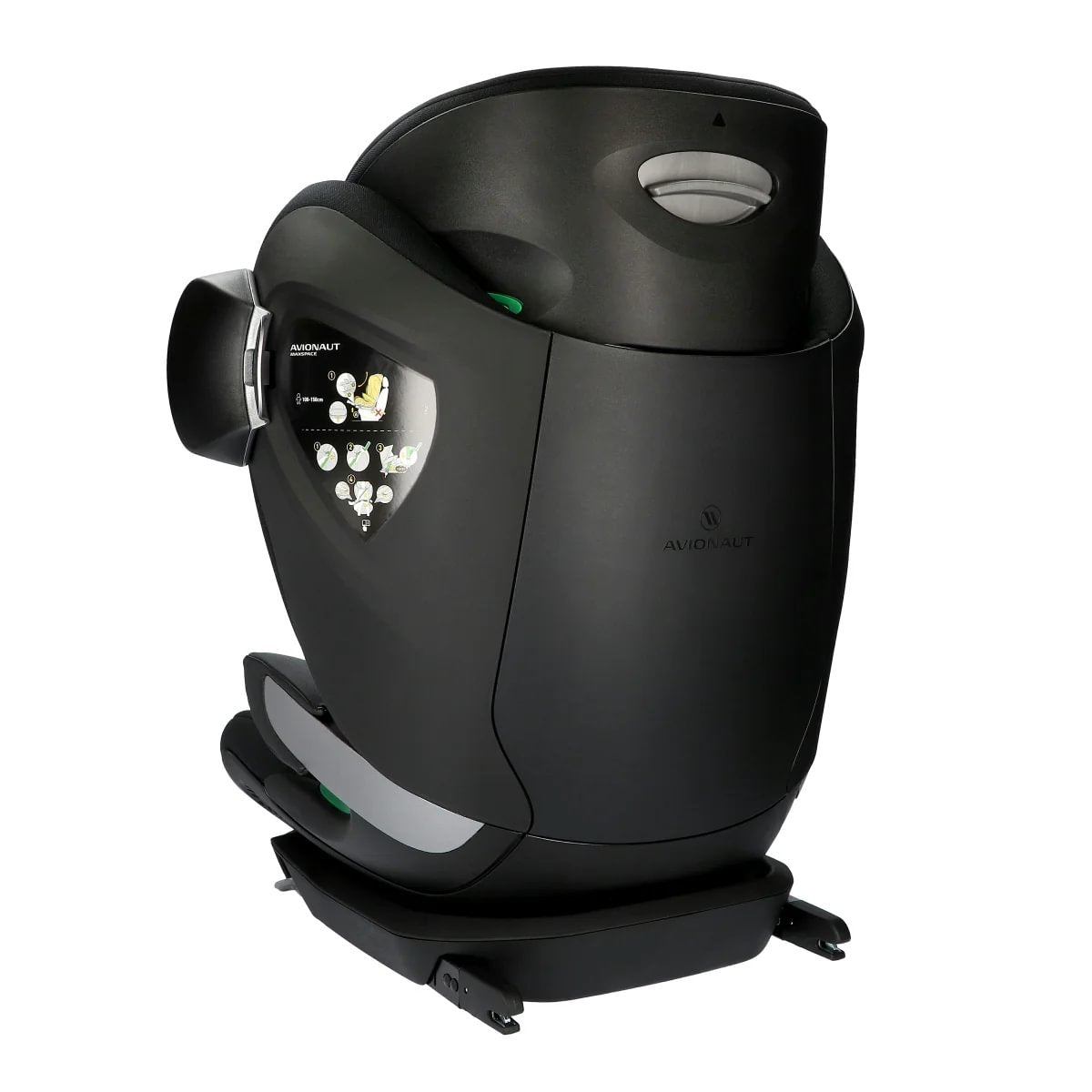 Maxspace Airflow Столче За Кола Black Avionaut