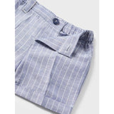 Къс Панталон На Райета От Лен 24 01213 043 Mayoral