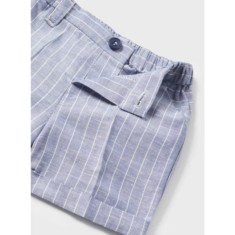 Къс Панталон На Райета От Лен 24 01213 043 Mayoral